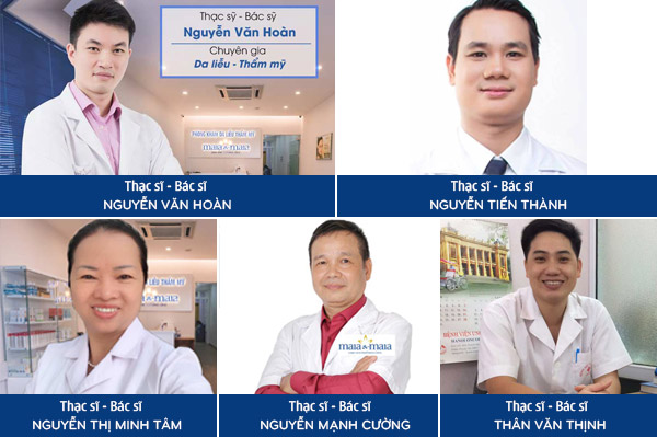 Hình ảnh: Đội ngũ bác sĩ tại Phòng khám Maia & Maia