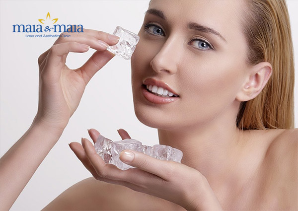 Thu nhỏ lỗ chân lông bằng đá Thu nhỏ lỗ chân lông bằng đá