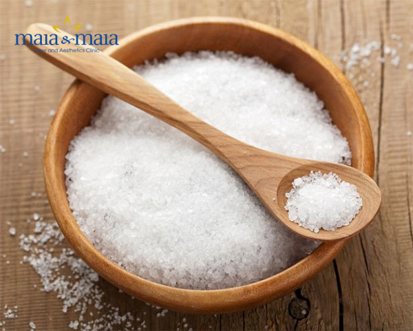 Trị bệnh tổ đỉa bằng muối hột Trị bệnh tổ đỉa bằng muối hột