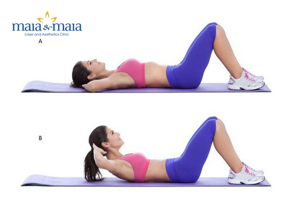 Gập bụng tại nhà Gập bụng tại nhà