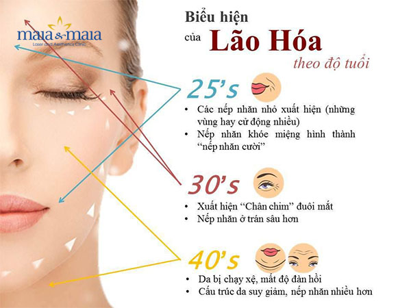Độ tuổi của làn da Độ tuổi của làn da