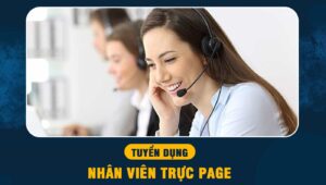 tuyển dụng nhân viên trực page