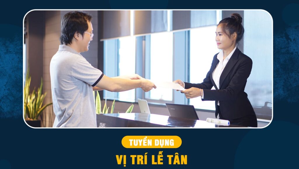 tuyển dụng lễ tân