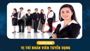 tuyển dụng nhân viên Tuyển dụng